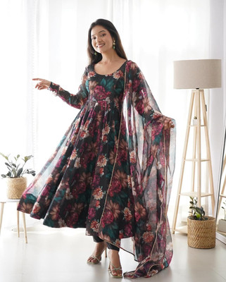 Janardan Anarkali Gown(Black)