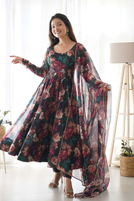 NARI DREAM Flared/A-line Gown(Black)