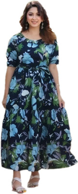 Real Robes Flared/A-line Gown(Multicolor)