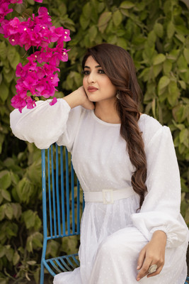 bhavyata Anarkali Gown(White)