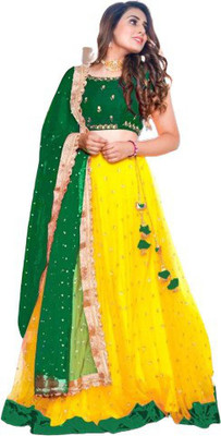 MOR FOR FAB Flared/A-line Gown(Yellow)
