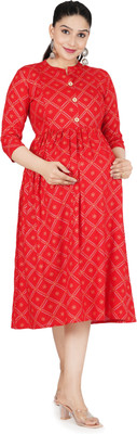 Madhurima Collection Flared/A-line Gown(Red)