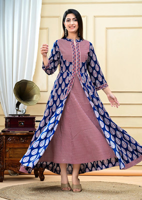urami Anarkali Gown(Multicolor)