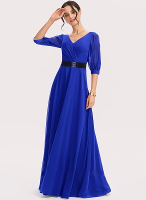 DRUMLIN ENTERPRISE Straight Gown(Blue)