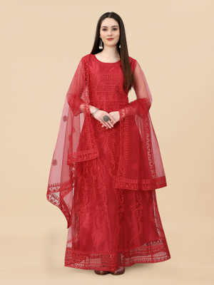 KV Fashion Flared/A-line Gown(Maroon)