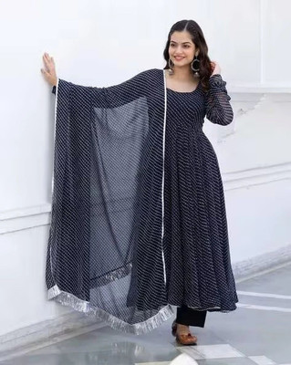 VSPCreation Anarkali Gown(Black)