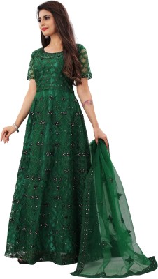 KV Fashion Flared/A-line Gown(Green)