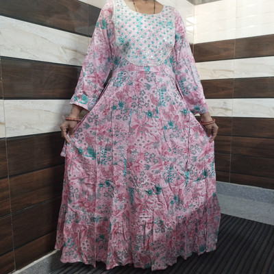 jayent Flared/A-line Gown(Pink)