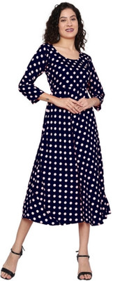 Piaro Flared/A-line Gown(Dark Blue)