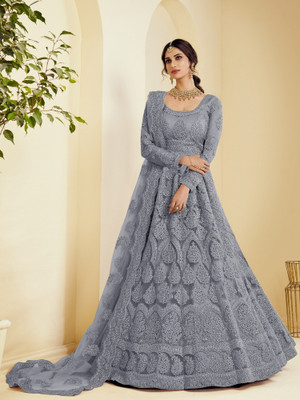 Julee Flared/A-line Gown(Grey)