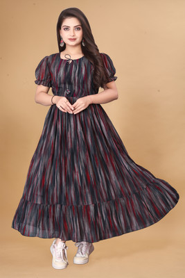 premarth Flared/A-line Gown(Black)