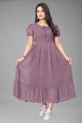 premarth Flared/A-line Gown(Multicolor)