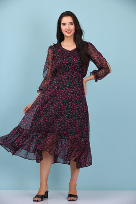 Aman's Impero Flared/A-line Gown(Maroon)