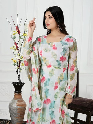 HouseOfCommon Anarkali Gown(Light Green)