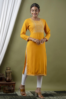 Jyyotiasha Straight Gown(Yellow)