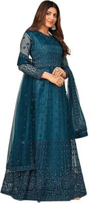 Kitvillaa Anarkali Gown(Green)