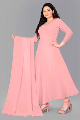 VSPCreation Anarkali Gown(Multicolor)