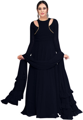 DURADERO Anarkali Gown(Black)