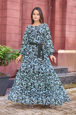 SARINKU Flared/A-line Gown(Multicolor)
