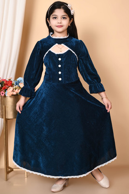 JEBACOLLECTION Flared/A-line Gown(Green, Blue, Maroon, Dark Blue)