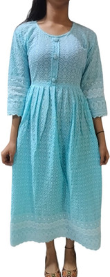 CAndi creation Flared/A-line Gown(Light Blue)