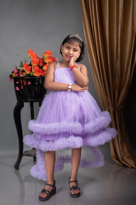 AngelFashion Flared/A-line Gown(Purple)