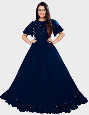 4JSTAR Anarkali Gown(Blue)