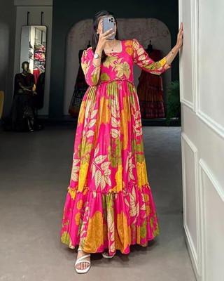 Shandhya Anarkali Gown(Pink)