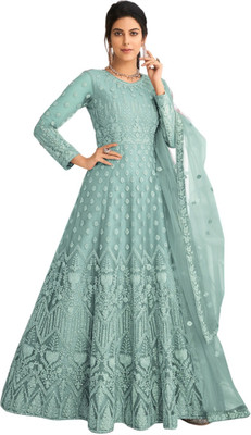 Julee Flared/A-line Gown(Light Green)