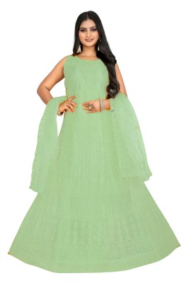 HKBDFAB Straight Gown(Light Green)