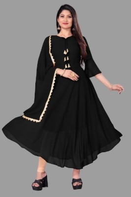 VSPCreation Anarkali Gown(Black)