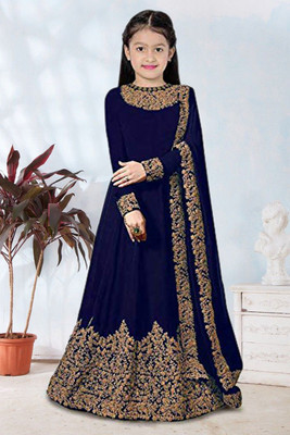 Harshiv Creation Anarkali Gown(Green)