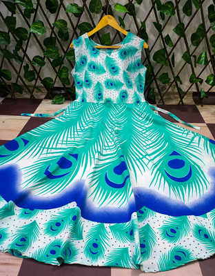 ANUNJA Flared/A-line Gown(Light Blue)