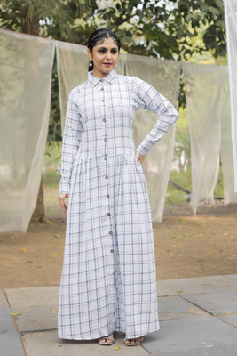 bhavyata Anarkali Gown(White)