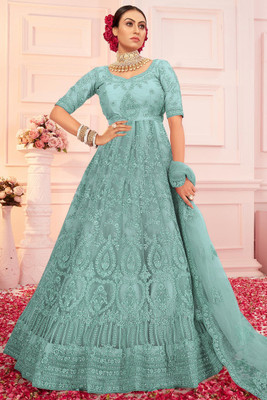 A To Z Cart Flared/A-line Gown(Multicolor)