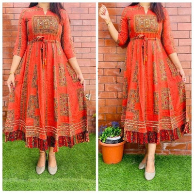 BNT Flared/A-line Gown(Red)
