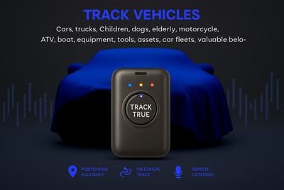 Wukama GF-06 Mini Portable Real Time Personal and Vehicle GPS Tracker Strong Magnetic GPS Device(30 Maps, Black)