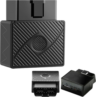 AutoPowerz Plug & Play OBD GPS Tracker with Geo-Fence, Live Tracking & Speed Alerts GPS Device(Black)