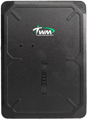 TWM Wireless GPS Tracker Real-Time GPS, Geo-Fencing, Magnetic Grip 10000 mah GPS Device(Black)