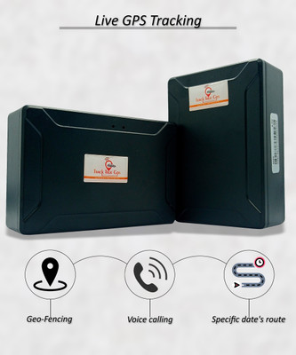 TRACKTRUE OBD GPS Hidden Water-Proof GPS Tracker GPS Device(30 Maps, Black)