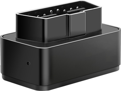 TCSVTS OBD GPS Tracker with Sim Card And1 Year (Android & iOS Subscription) GPS Device(Black)