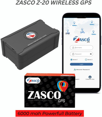 ZASCO Z20 Wireless Pin Point accuracy Tracker Vehicle Anti-theft for Car/Truck GPS Device(Black)
