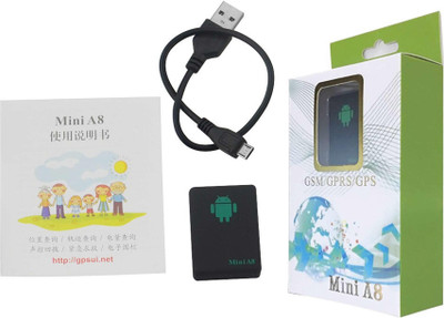 SellRider MiniA8 GPS Location inquiry/Track Inquiry/Battery status inquiry/voice callback GPS Device(Black)