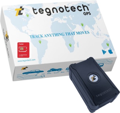 Tegnotech Magnetic GPS Tracker Strong Magnet GPS Device with 10000Mah Battery GPS Device(4 Maps, Black)