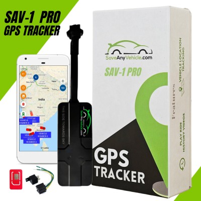 SAVE ANY VEHICLE SAV-1 Pro GPS Device(Black)