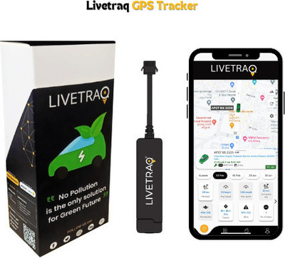 livetraq Wired GPS Tracker for All Vehicles Bikes, Cars, Trucks GPS Device(0 Maps, Black)