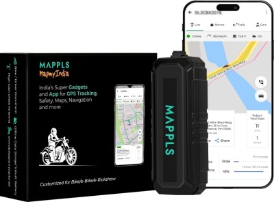 MapmyIndia GPS Bike Tracker Lx30 GPS Device(Black)