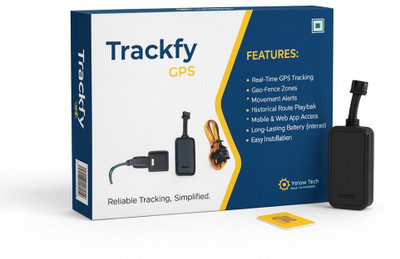 Trackfy EV02 ENGINE CUT OFF GPS Device(Black)