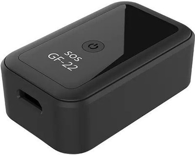 AUSHA GPS Devices for Cars Wireless Mini Magnet Tracker GPS Device(0 Maps, Black)