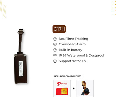 Trackfy G17H GPS Device(Black)